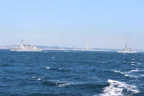 「あきづき」と「はたかぜ」