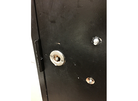 壊れているトイレの鍵