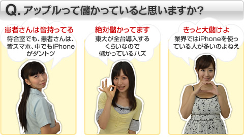 アップルって儲かっていると思いますか？